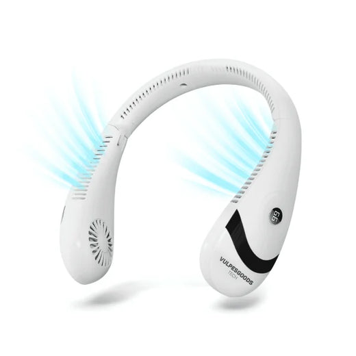 Halo Neck Fan — Hands-Free Bladeless