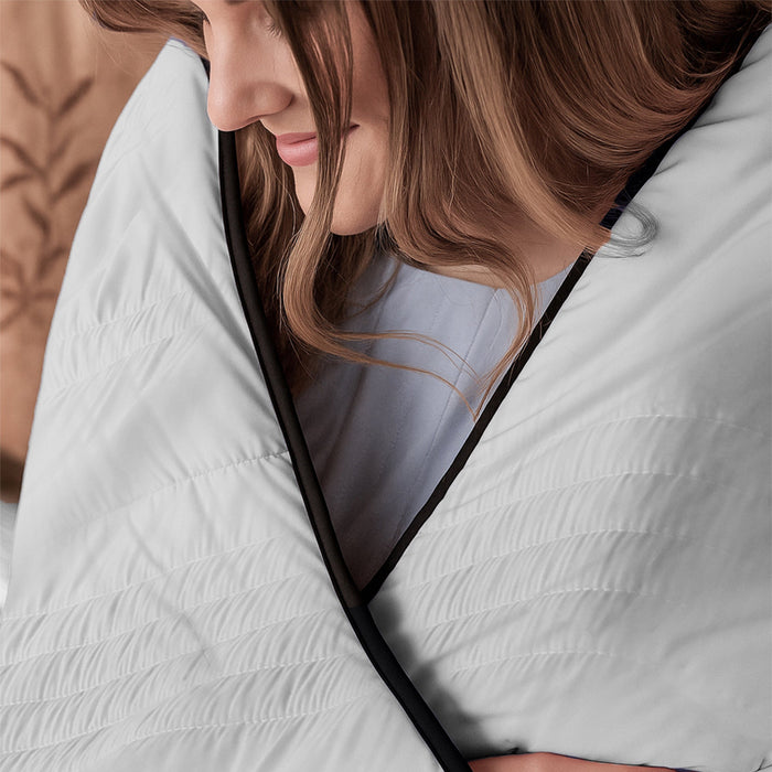 Resting comfortably under the CoolRest blanket