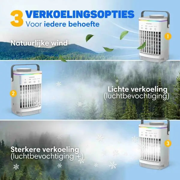 Chill Air Cooler — 4-in-1 Evaporative Cooler
