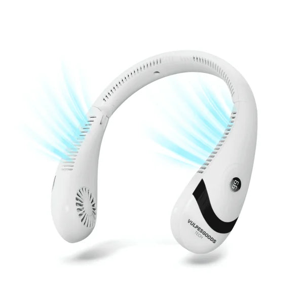 Halo Neck Fan — Hands-Free Bladeless